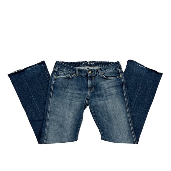 7 for All Mankind A-Pocket Boot Cut Jeans - Picture 5 of 11